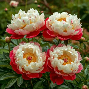 Пион Коралловый Каскад купить по цене от 490р. в интернет-магазине «Посадика» с доставкой почтой в в Дзержинскийе и по всей России – [изображение №1].