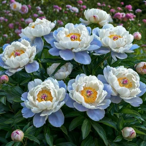 Пион Акварельный Этюд купить по цене от 806р. в интернет-магазине «Посадика» с доставкой почтой в в Дзержинскийе и по всей России – [изображение №1].